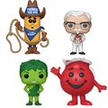 Cover Art for 0847944003618, Funko Pop! - AD Icons - Twinkie The Kid, Colonel Sanders, Green Giant, Kool-Aid Man by Funko