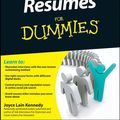 Cover Art for 9780470873618, Resumes For Dummies by Joyce Lain Kennedy