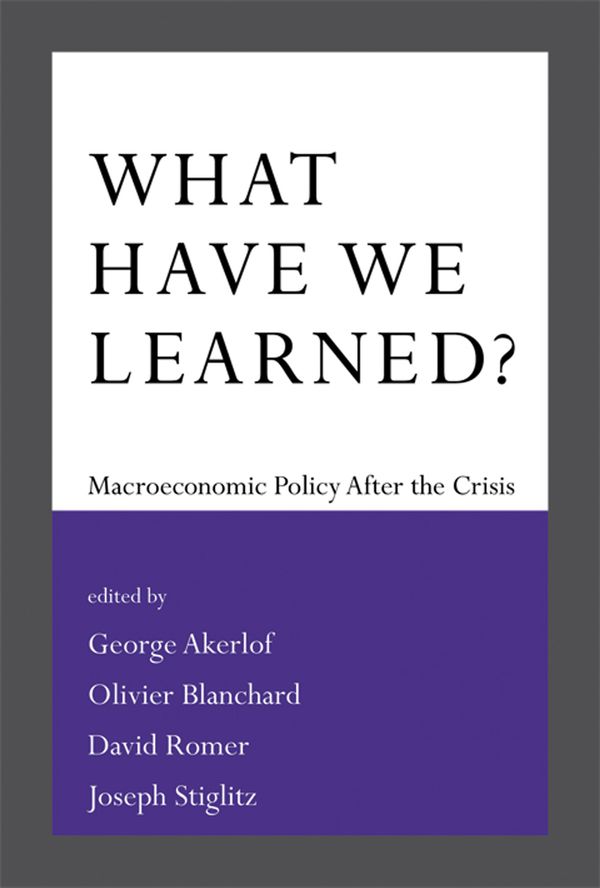Cover Art for 9780262027342, What Have We Learned? by International Monetary Fund