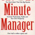 Cover Art for 9780006367536, The One Minute Manager by Kenneth H. Blanchard, Spencer Johnson