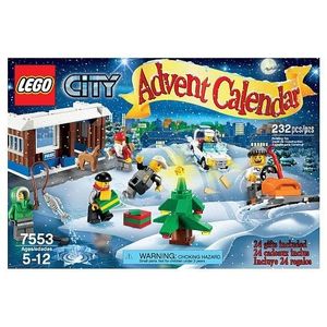 Cover Art for 0673419143349, City Advent Calendar Set 7553 by LEGO