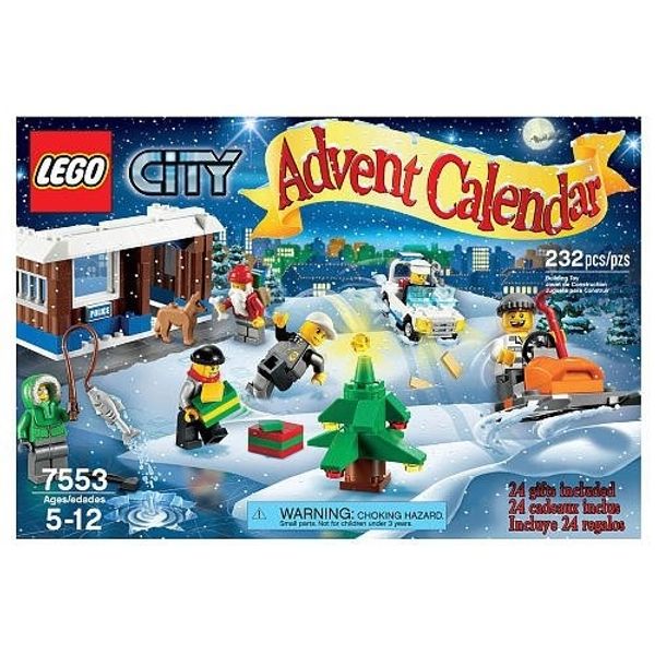 Cover Art for 0673419143349, City Advent Calendar Set 7553 by LEGO