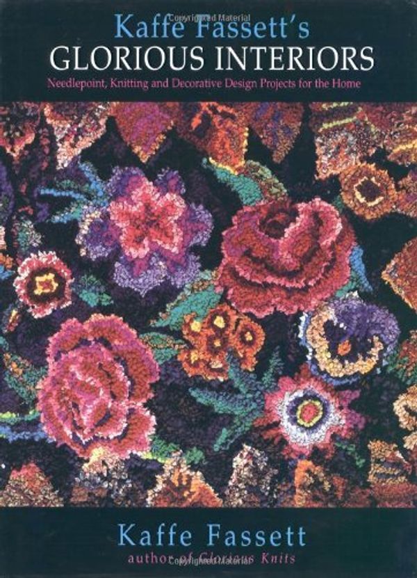 Cover Art for B01K3MVNSM, Glorious Interiors: Needlepoint, Knitting and Decorative Design Projects for Your Home by Kaffe Fassett (1995-11-01) by Kaffe Fassett