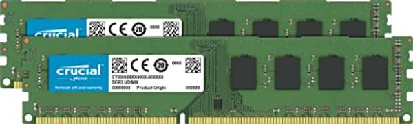 Cover Art for 6907502583144, Crucial 16GB Kit (8GBx2) DDR3L 1600 MT/s (PC3L-12800)  Unbuffered UDIMM  Memory CT2K102464BD160B by Unknown
