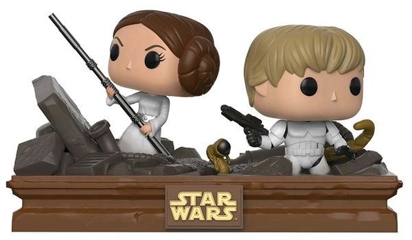 Cover Art for 0889698232012, Funko POP! Movie Moments: Star Wars - Luke and Leia Trash Compactor by Funko