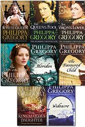 Cover Art for 9789526527628, Philippa Gregory 8 Books Collection Set- The Virgins Lover, White Queen, Wideacre, The Kingmaker's Daughter, Meridon, The Queens Fool, The Lady of the Rivers, The Favoured Child by 