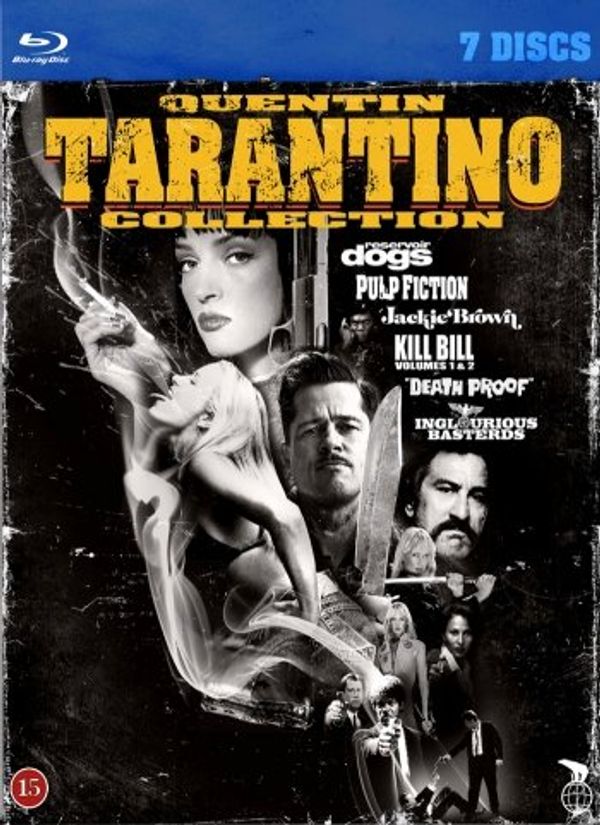 Cover Art for 5708758696388, Quentin Tarantino Collection - 7-Disc Box Set (Reservoir Dogs / Pulp Fiction / Jackie Brown / Kill Bill: Vol. 1 / Kill Bill: Vol. 2 / Death Proof / Inglourious Basterds) (Reservoir Dogs / Black Mask / Rum Punch / Kill Bill / Kill Bi (Blu-Ray) by Unknown