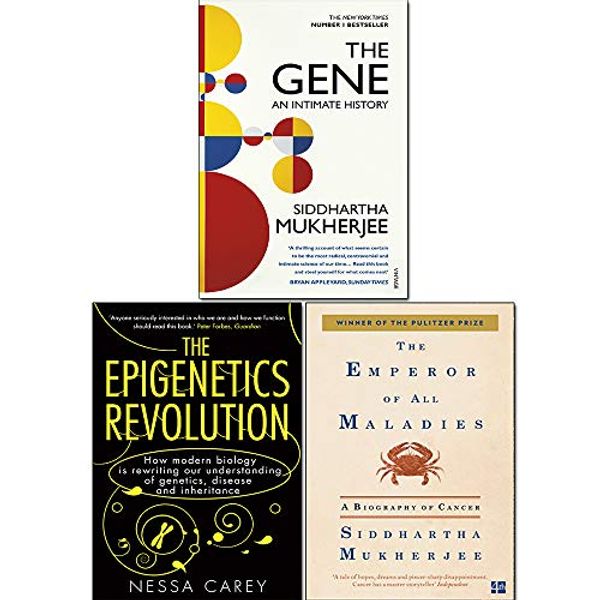 Cover Art for 9789123894673, Emperor of All Maladies, Epigenetics Revolution and The Gene 3 Books Collection Set by Siddhartha Mukherjee, Nessa Carey