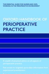 Cover Art for 9780199239641, Oxford Handbook of Perioperative Practice by Suzanne Hughes