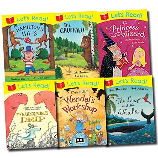 Cover Art for 9788033656364, Julia Donaldson and Axel Scheffler the Gruffalo Let's Read! 6 Books Collection Set (The Gruffalo, The Snail and the Whale, Stick Man, The Princess and the Wizard, Tyrannosaurus Drip, Hamilton's Hats, Wendel's Workshop) by Julia Donaldson