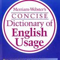 Cover Art for 9780877798446, Merriam-Webster's Concise Dictionary of English Usage by Merriam-Webster