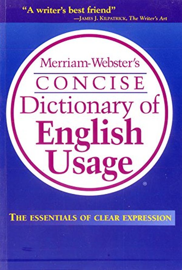 Cover Art for 9780877798446, Merriam-Webster's Concise Dictionary of English Usage by Merriam-Webster