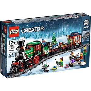 Cover Art for 0673419247009, LEGO Creator Expert Winter Holiday Train 10254 Christmas Train Set with Full Circle Train Track, Locomotive, and Spinning Christmas Tree Toy (734 Pieces) by LEGO