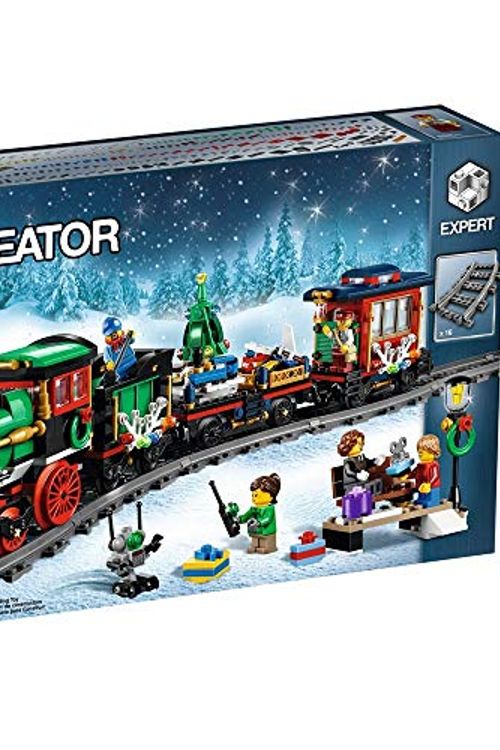 Cover Art for 0673419247009, LEGO Creator Expert Winter Holiday Train 10254 Christmas Train Set with Full Circle Train Track, Locomotive, and Spinning Christmas Tree Toy (734 Pieces) by LEGO