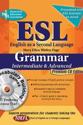 Cover Art for 9780738604688, ESL Intermediate/Advanced Grammar W/Vocab Builder W/CD-ROM by Mary Ellen Munoz-Page