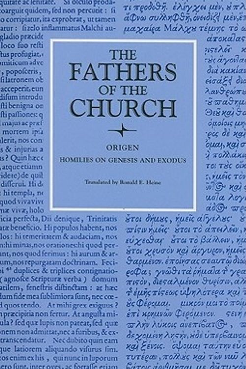 Cover Art for 9780813213248, Homilies on Genesis & Exodus Fc71 by Origen