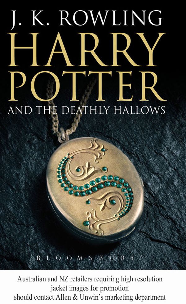 Cover Art for 9780747591061, Harry Potter and the Deathly Hallows adult jacket edition by J. K. Rowling