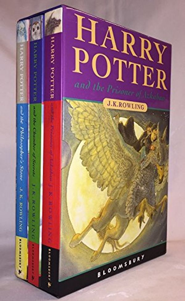 Cover Art for 9780747553229, Harry Potter 3 volume paperback boxed set by J. K. Rowling