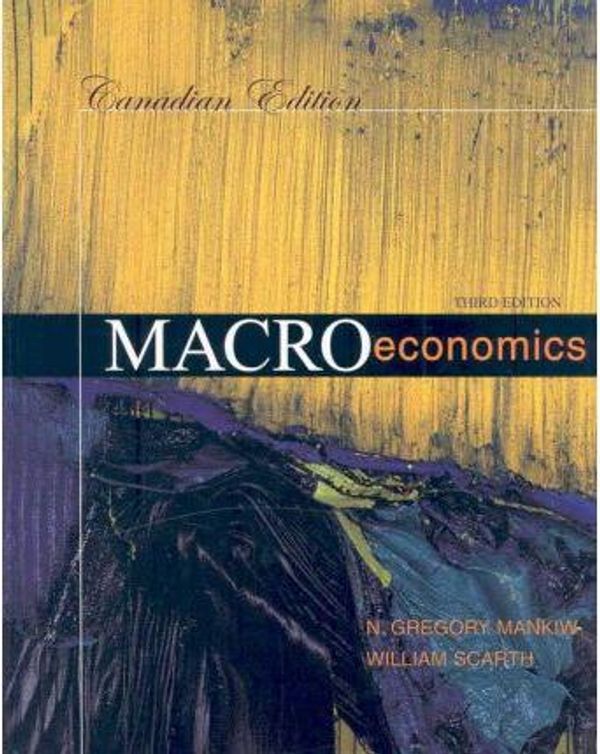 Cover Art for 9781429207805, Can Macro 3e&sg by N. Gregory Mankiw, William M. Scarth, Roger T. Kaufman