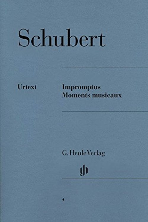 Cover Art for 9780201800043, Impromptus and Moments Musicaux - piano - (HN 4) by Franz Schubert, Walter Gieseking