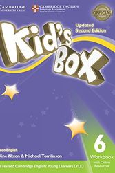 Cover Art for 9781316627228, Kid's Box Level 6 Workbook with Online Resources American English by Caroline Nixon, Michael Tomlinson