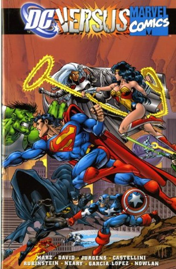 Cover Art for 9781848566958, DC Versus Marvel Comics by Peter David