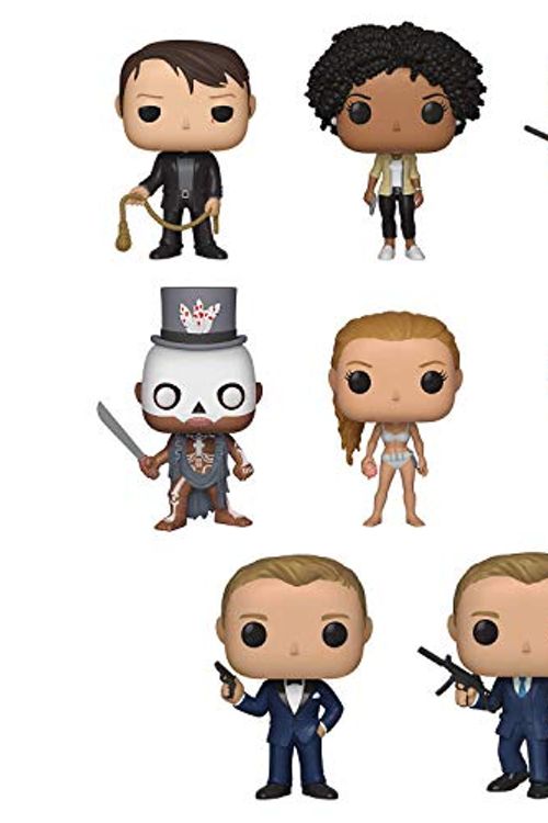 Cover Art for B07Z5CD4HQ, Funko Pop!: Bundle of 8: James Bond - Daniel Craig (Quantum of Solace), Daniel Craig (Casino Royale), M, Honey Ryder, Baron Samedi, Le Chiffre, Pierce Brosnan (Goldeneye) and Eve Moneypenny by Unknown