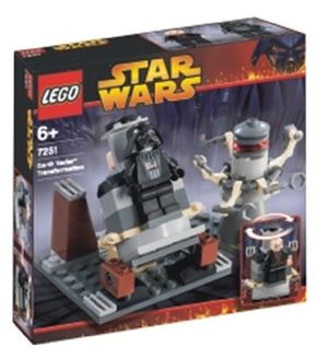 Cover Art for 0673419057165, Darth Vader Transformation Set 7251 by LEGO