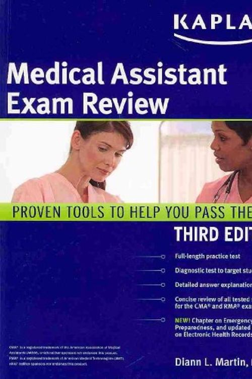 Cover Art for 9781419553417, Kaplan Medical Assistant Exam Review by Diann L. Martin