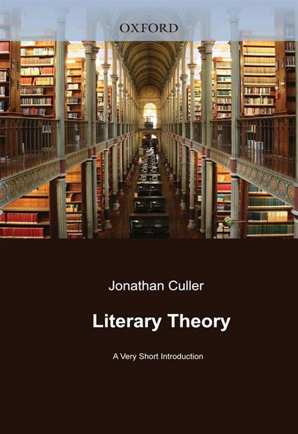Cover Art for 9780192853189, Literary Theory by Jonathan Culler