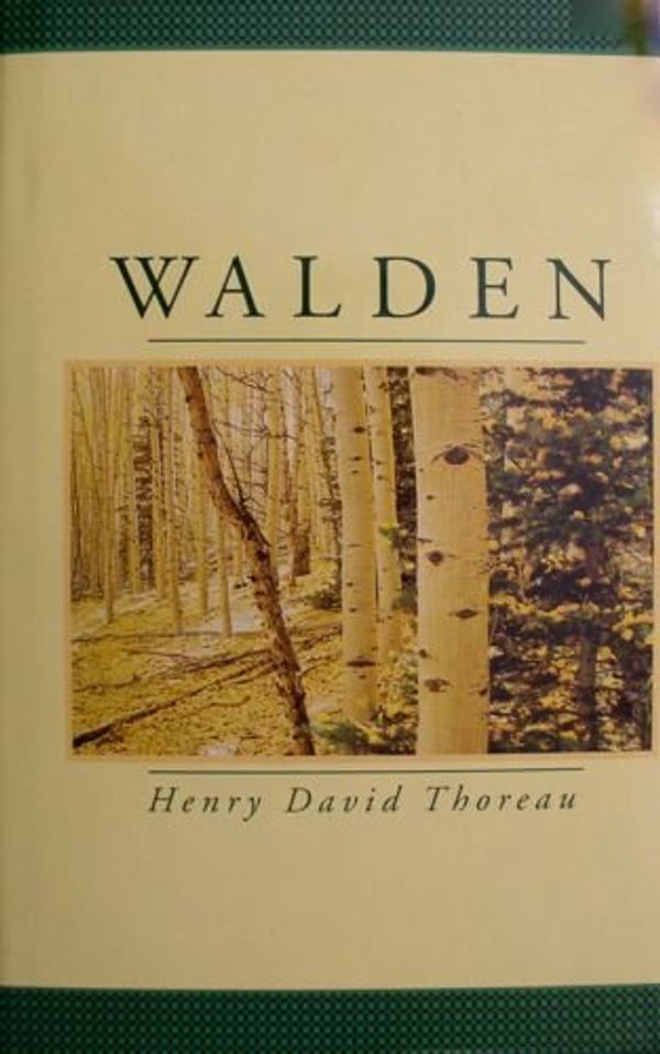 Cover Art for 9780681202290, Walden by Henry David Thoreau