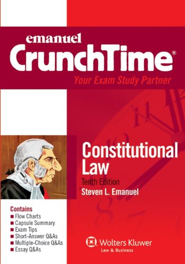 Cover Art for 9780735508156, Constitutional Law by Steven L. Emanuel