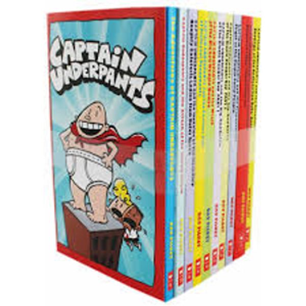 Cover Art for 9781407163284, Captain Underpants 10 Book Collection Pack Revenge of the Radioactive Robo-Boxers, Retrun of Tippy tinktrousers, Plight of the Purple Potty People, Bionic Boger Boy, Wicked Wedgie Woman, Professor Poopy Pants, Talking Toilets Adventures of Captain by Dav Pilkey
