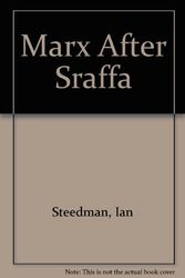 Cover Art for 9789992192436, Marx After Sraffa by Ian Steedman