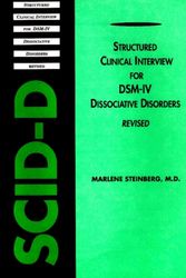 Cover Art for 9780880488600, Structured Clinical Interview for Dsm-Iv® Dissociative Disorders (Scid-D-R): Package of 5 by Marlene Steinberg