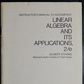 Cover Art for 9780126736625, Linear Algebra and Its Applications by Gilbert Strang
