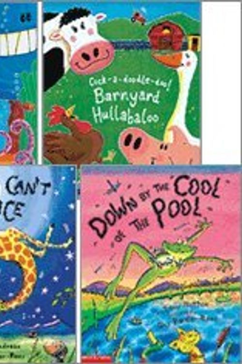 Cover Art for 9780545306904, Rhyme and Repetition Collection (4 Books) (Commotion in the Ocean; Cock-a-Doodle-Doo! Barnyard Hullabaloo; Down by the Cool of the Pool; Giraffes Can't Dance) by Giles Andreae