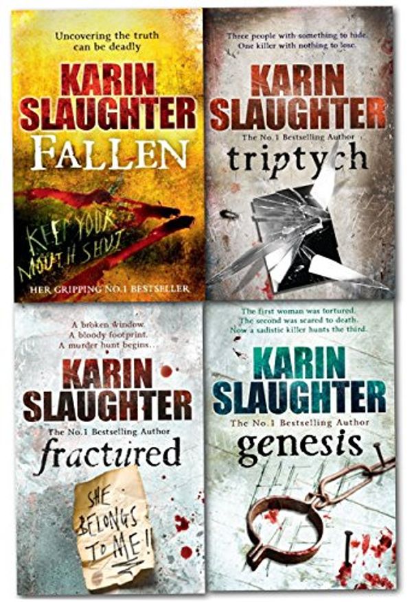 Cover Art for 9788033655572, Karin Slaughter Will Trent Atlanta Series 4 Books Collection Set Triptych, Genesis,Fallen Etc.... by Karin Slaughter