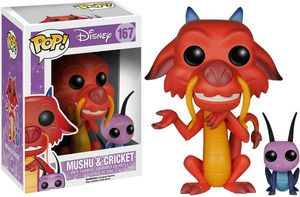 Cover Art for 0849803058982, Mulan - Mushu & Cricket Pop! Vinyl Figure by Unbranded