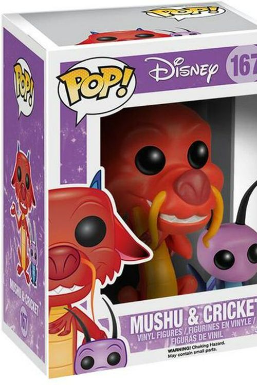 Cover Art for 0849803058982, Mulan - Mushu & Cricket Pop! Vinyl Figure by Unbranded