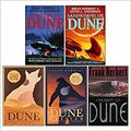 Cover Art for B09PG4C5PN, Dune 5 Books Series (Children Of Dune, Sandworms of Dune, Hunters of Dune, Dune, Dune Messiah) Paperback 2021 January 1 by Frank Herbert