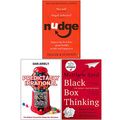 Cover Art for 9789123976966, Nudge Improving Decisions About Health Wealth and Happiness, Predictably Irrational, Black Box Thinking 3 Books Collection Set by Richard H Thaler, Cass R Sunstein, Dan Ariely, Matthew Syed