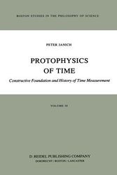 Cover Art for 9789027707246, Protophysics of Time by P. Janich