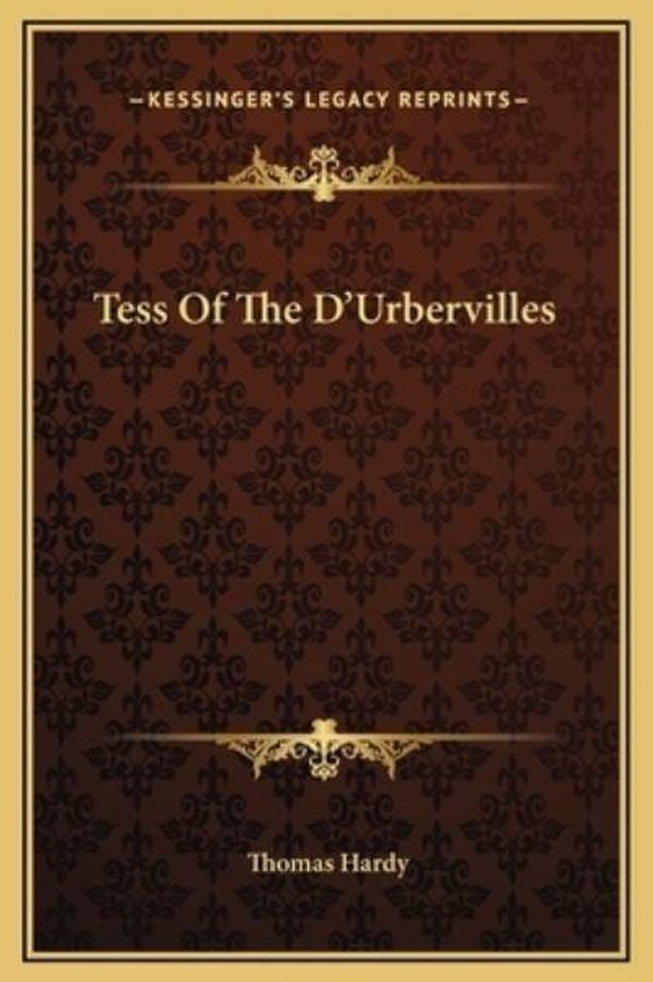 Cover Art for 9781169337497, Tess of the D'Urbervilles by Thomas Hardy
