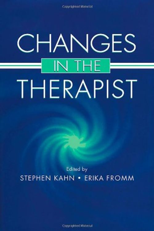 Cover Art for 9780805823820, Changes in the Therapist by Stephen Kahn