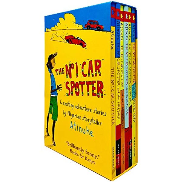 Cover Art for 9781529503289, The No. 1 Car Spotter Series 6 Books Collection Box Set by Atinuke (No 1 Car Spotter, Firebird, Car Thieves, Goes to School, Broken Road & Fights the Factory) by Atinuke