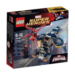 Cover Art for 0673419232050, Carnage's SHIELD Sky Attack Set 76036 by LEGO