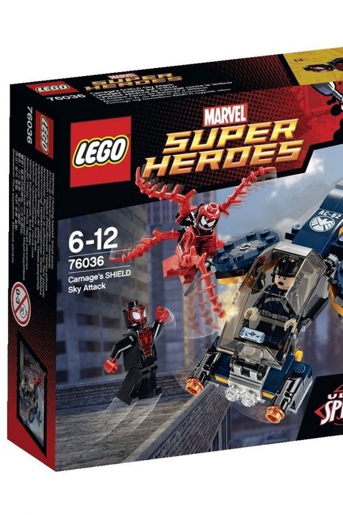 Cover Art for 0673419232050, Carnage's SHIELD Sky Attack Set 76036 by LEGO