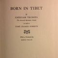 Cover Art for 9780151135974, Born in Tibet, by Chogyam Trungpa