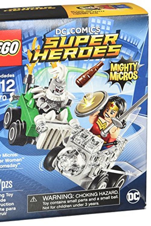 Cover Art for 0673419267267, Mighty Micros: Wonder Woman vs. Doomsday Set 76070 by LEGO